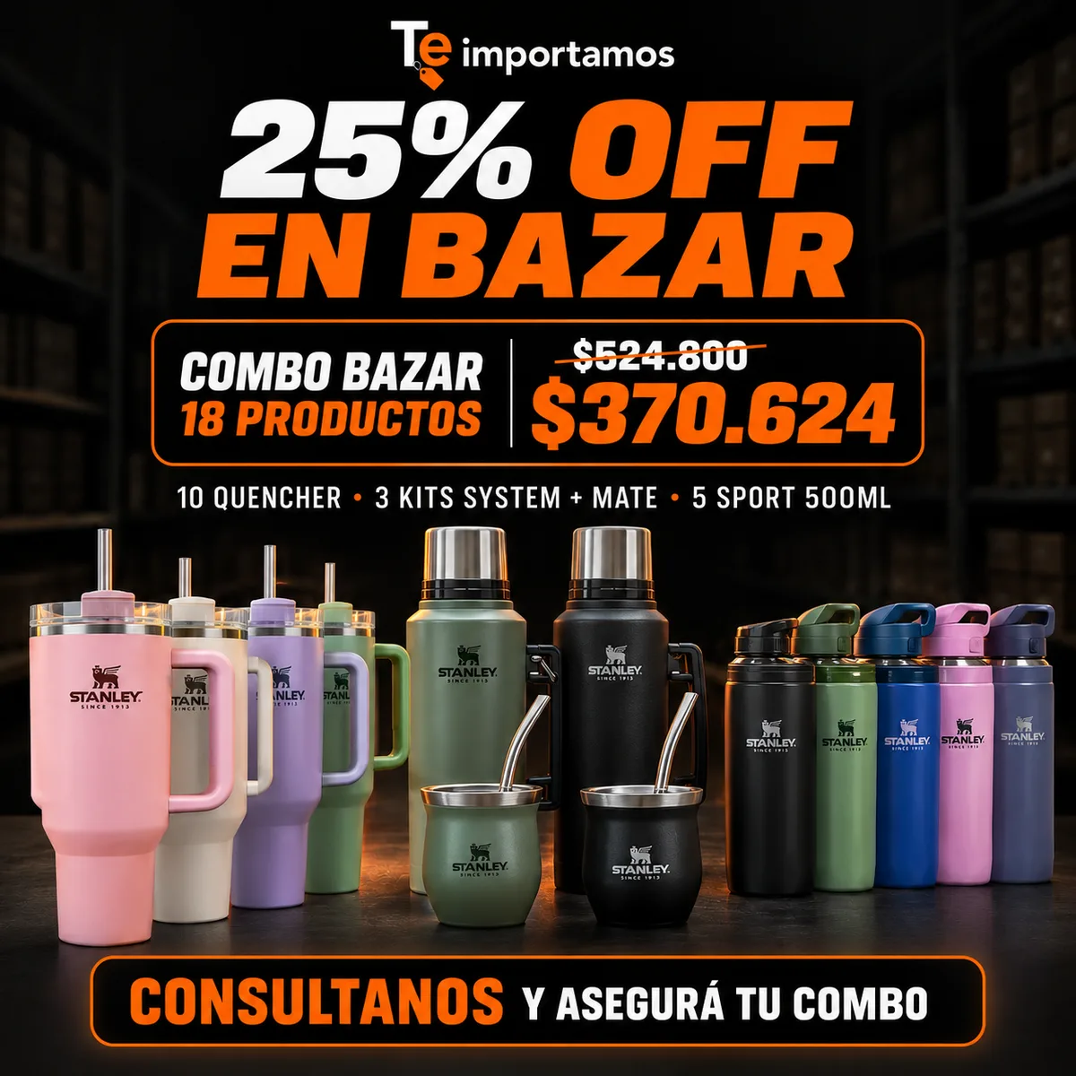 25% OFF EN BAZAR