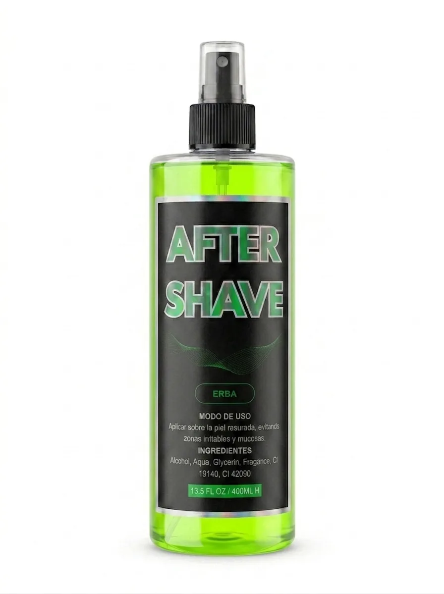 After shave verde x400cc