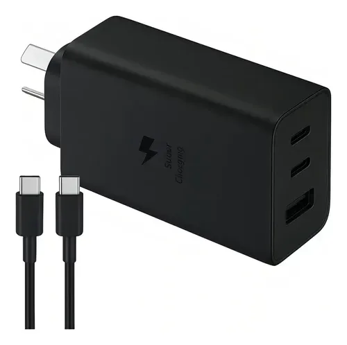 CARGADOR SAMSUNG 65W USB-C NEGRO